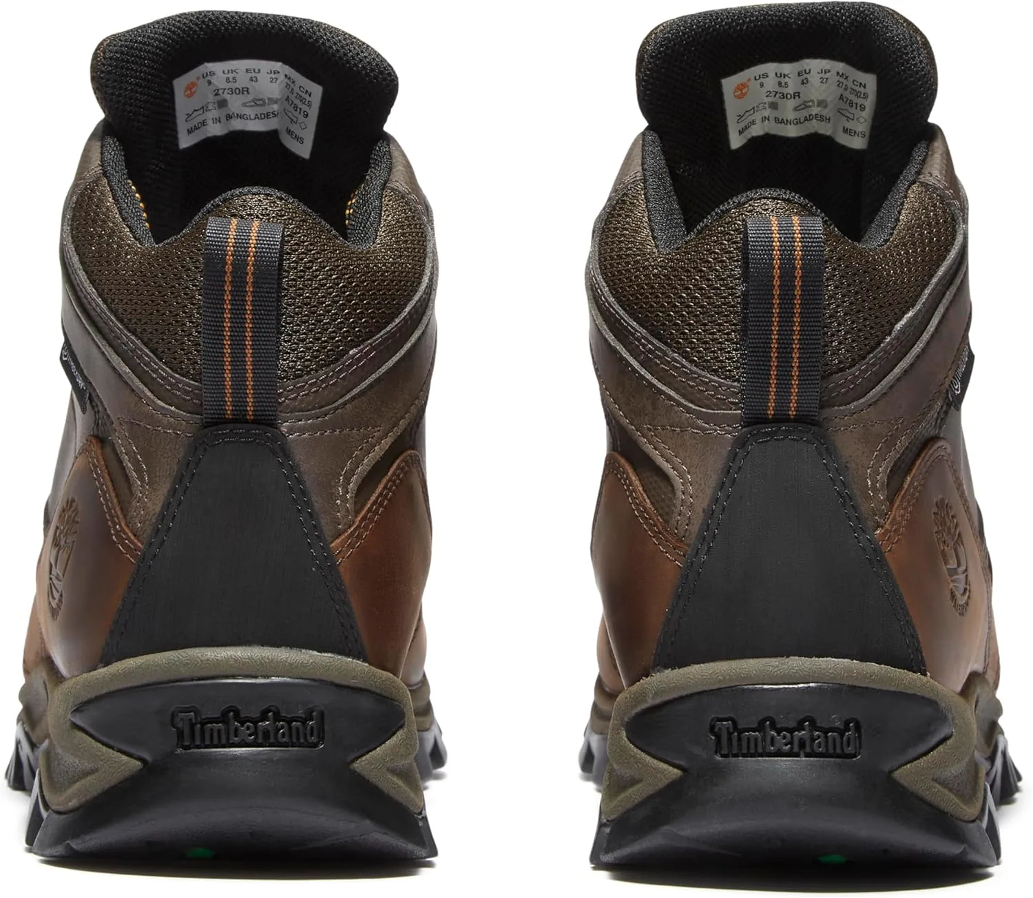 Ботинки Timberland Men's Mt. Maddsen Mid Leather WpChukka, коричневый — фото 3
