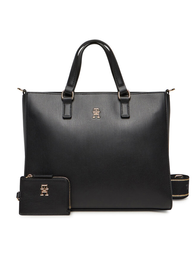 

Сумочка Th Joy Satchel AW0AW16814 Tommy Hilfiger, черный