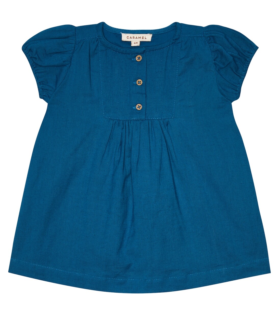 

Хлопковое платье baby yarrow Caramel, синий