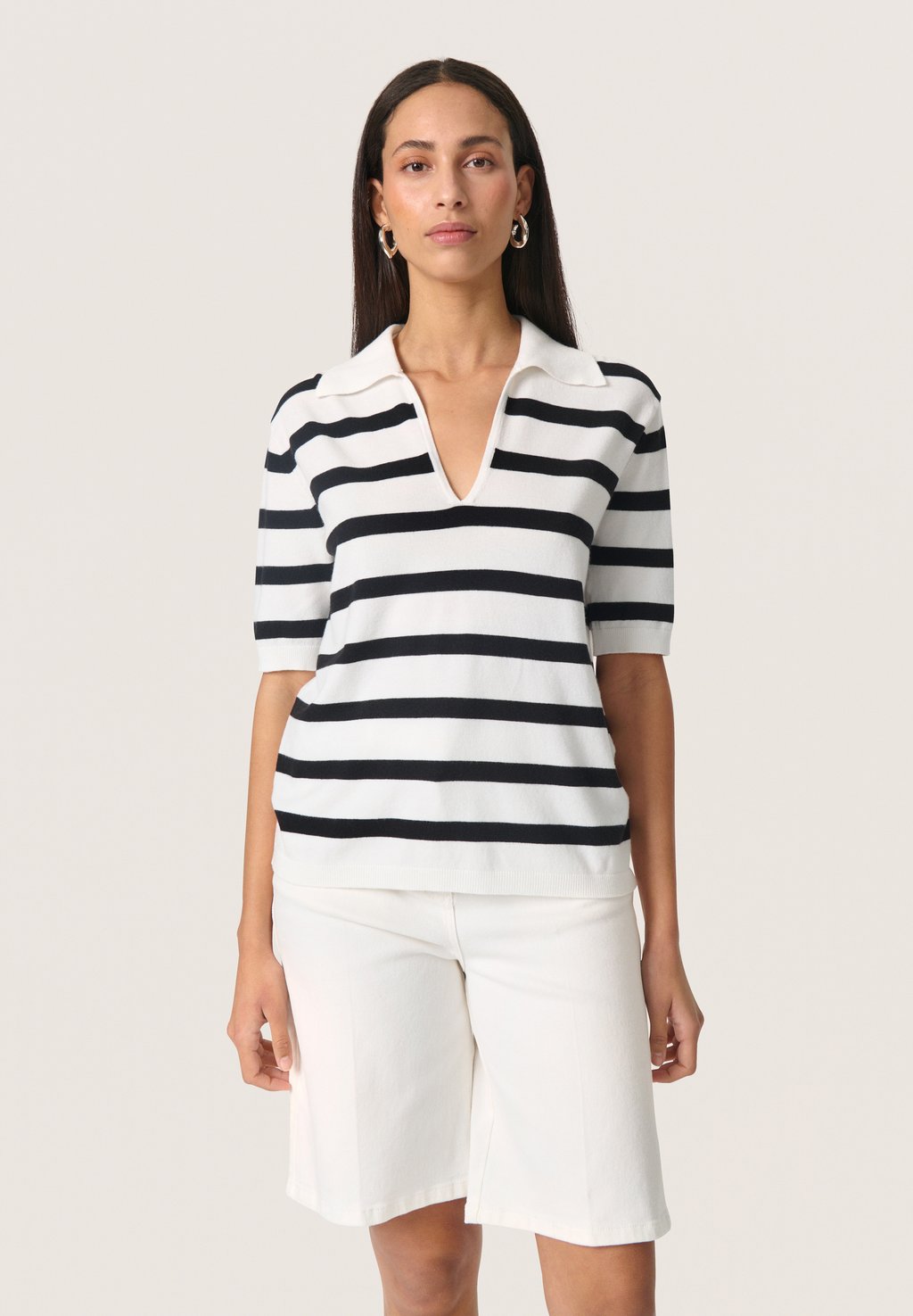 

Рубашка поло SPINA STRIPED Soaked in Luxury, мультиколор