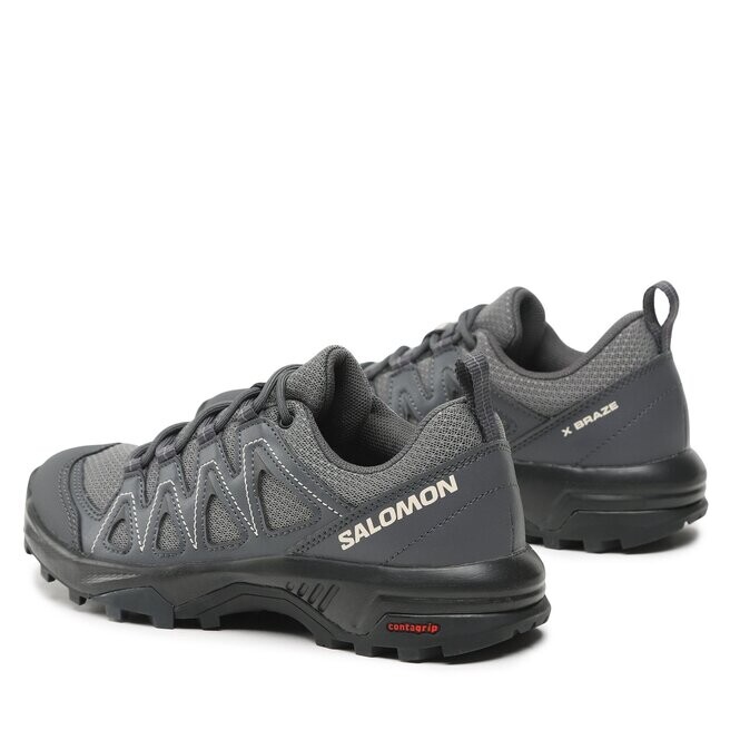 Ботинки женские Salomon X race W походные, серый — фото 3