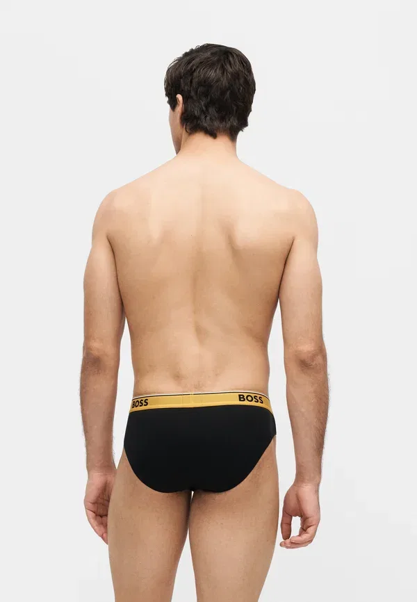 Трусы Boss, модель Power 3 pack briefs, черный — фото 3