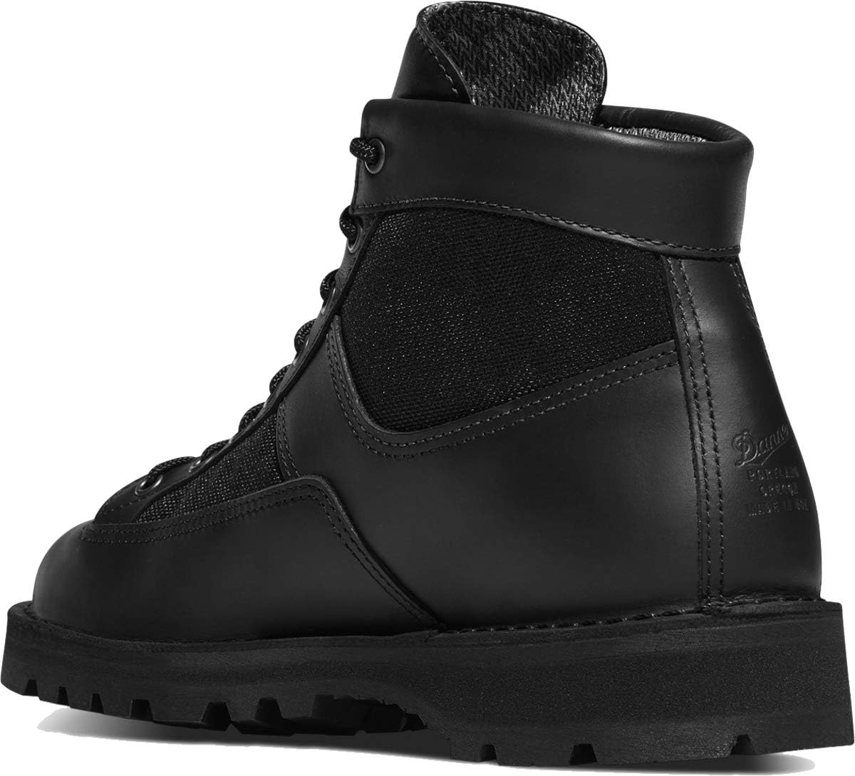 Мужские ботинки Danner Patrol 6 с гладким носком и мембраной Gore-Tex для правоохранительных органов, черный — фото 2
