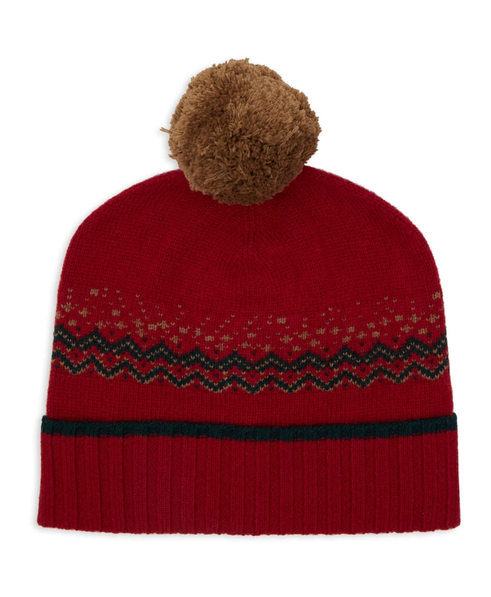 

Рождественская шапка с красной лентой Gallo, красный