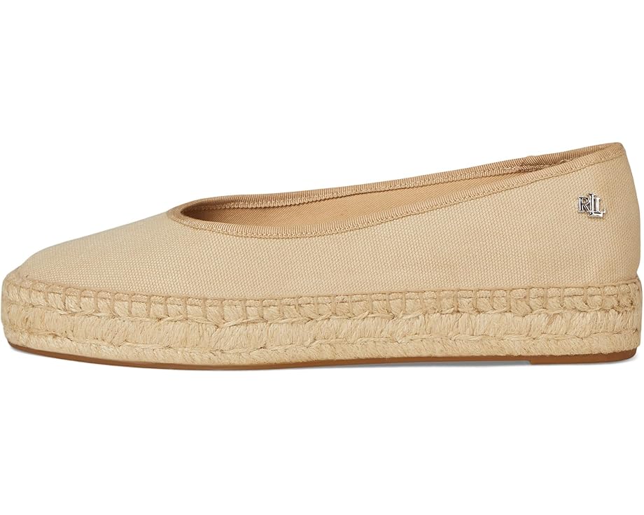 Балетки Lauren Ralph Lauren Luize Canvas Ballet Espadrille, цвет Sand Dune/Sand Dune — фото 4