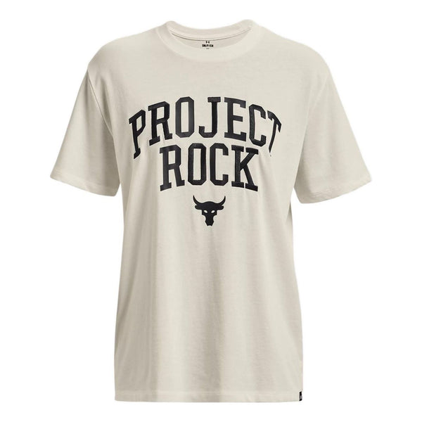 

Футболка project rock heavyweight t-shirt 'white' Under Armour, белый