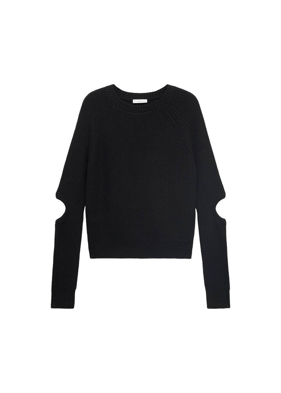 

Свитер MANGO TEEN Elbow, Black