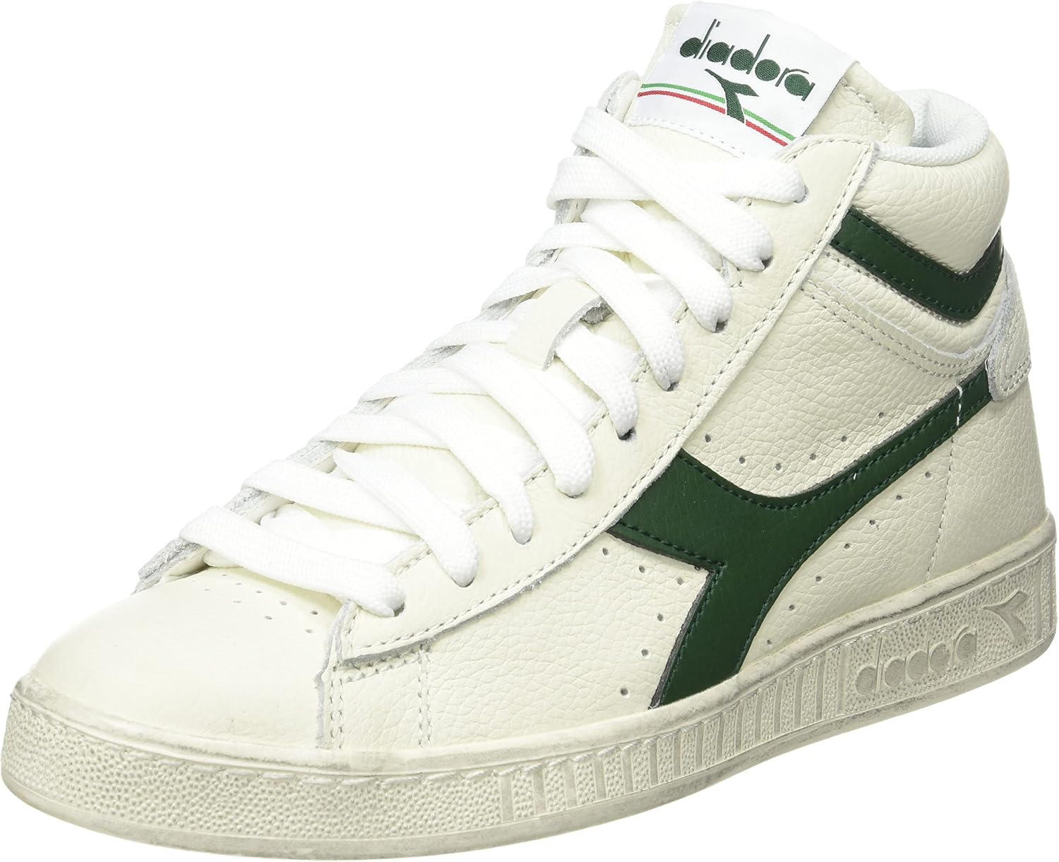 

Мужские высокие кроссовки для гимнастики Diadora, белый/зеленый