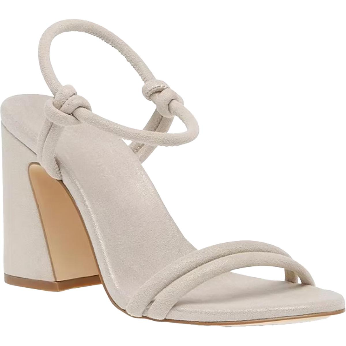 Женские кожаные туфли HARRLOW Slip on Block Heel Steve Madden, цвет dusty gold