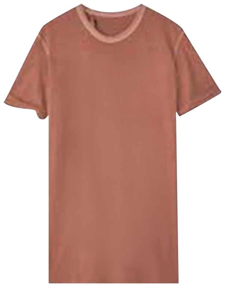 

Футболка Boris Bidjan Saberi Classic T-Shirt 'Mellow Rose', розовый