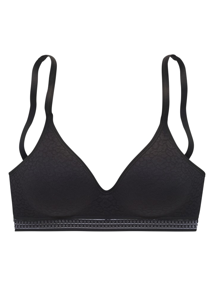 

Бюстгальтер без косточек LASCANA Bralette-BH, черный