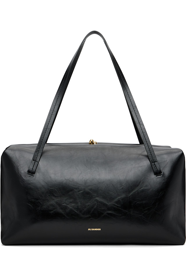 

Сумка-Мешок среднего размера с подушкой из ягод годжи Jil Sander, черный