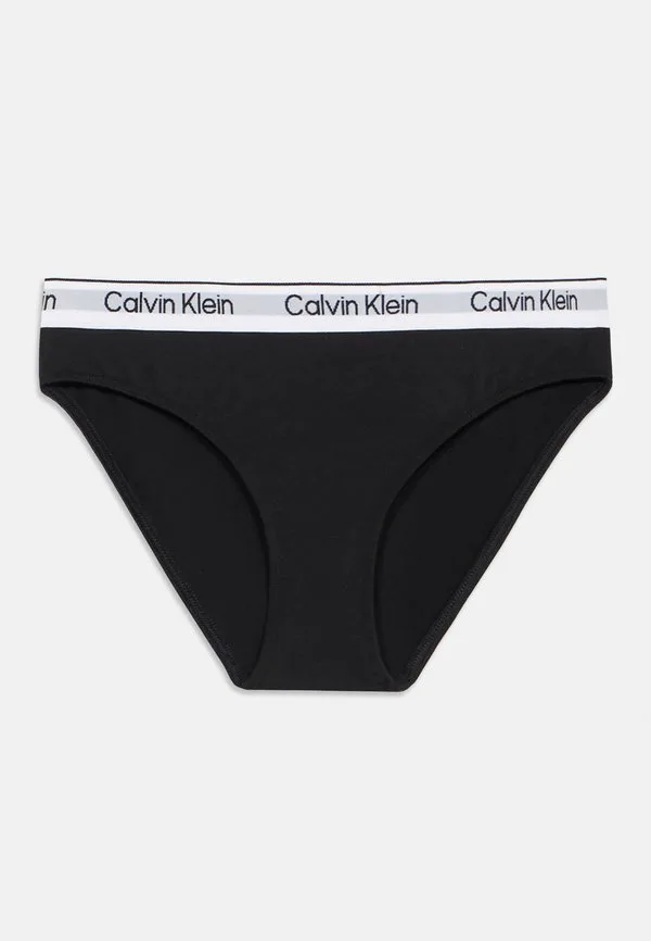 Трусы в упаковке по 3 штуки Calvin Klein Underwear, Black/Grey/White — фото 3