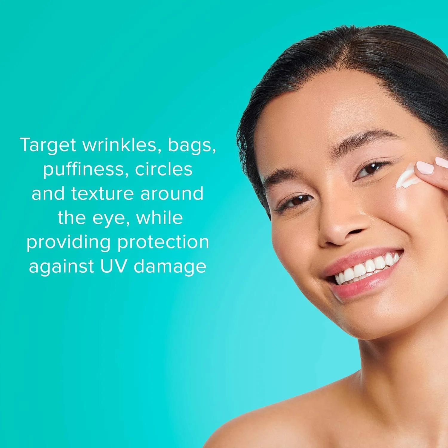 ClarityRx Easy On The Eyes Smoothing Eye Cream, антивозрастной крем для кожи вокруг глаз на основе натуральных растений от темных кругов, с гиалуроновой кислотой, без парабенов, не тестируется на животных (14 г) — фото 3