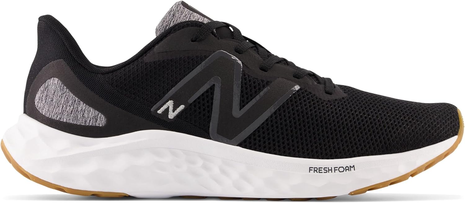 Кроссовки для бега New Balance Men's Fresh Foam Arishi V4, черный/металлик — фото 3