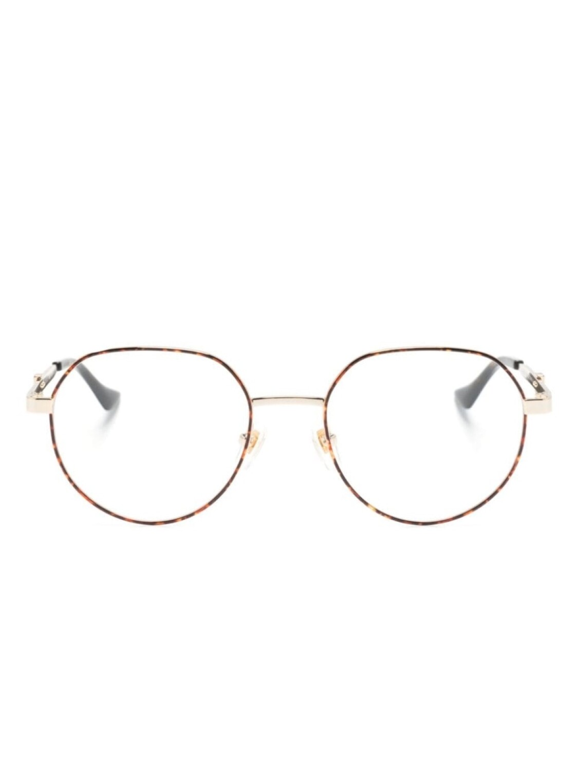 

Gucci Eyewear очки в круглой оправе, коричневый