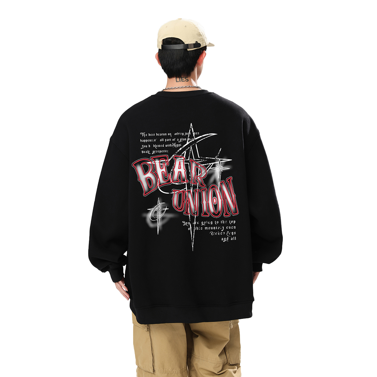 

Свитшот Unisex BEAR UNION, Абрикос