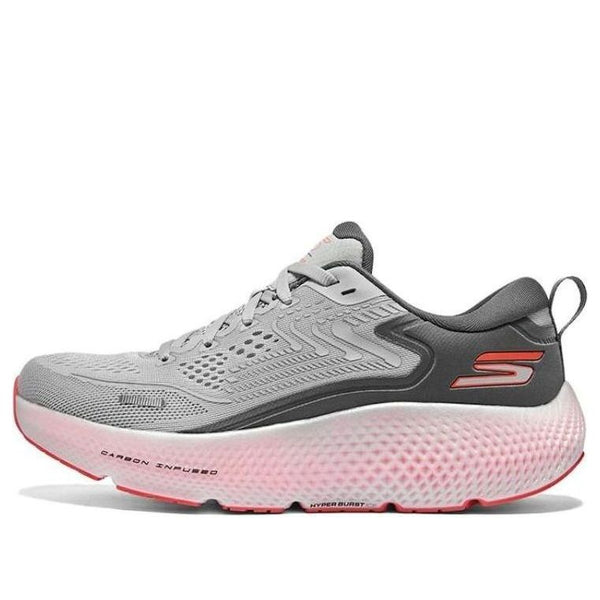 

Кроссовки go run max road 6 'grey pink' Skechers, серый
