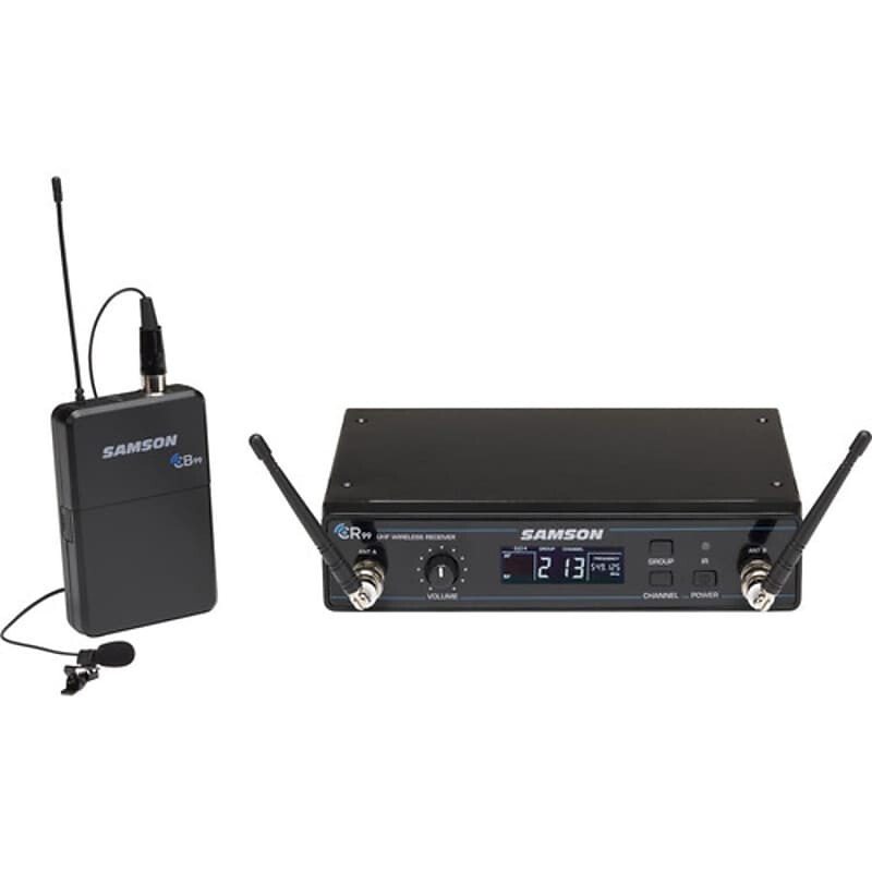 

Беспроводная система Samson Concert 99 Frequency-Agile UHF Wireless Lavalier Mic Presentation System - K Band (470–494 MHz)