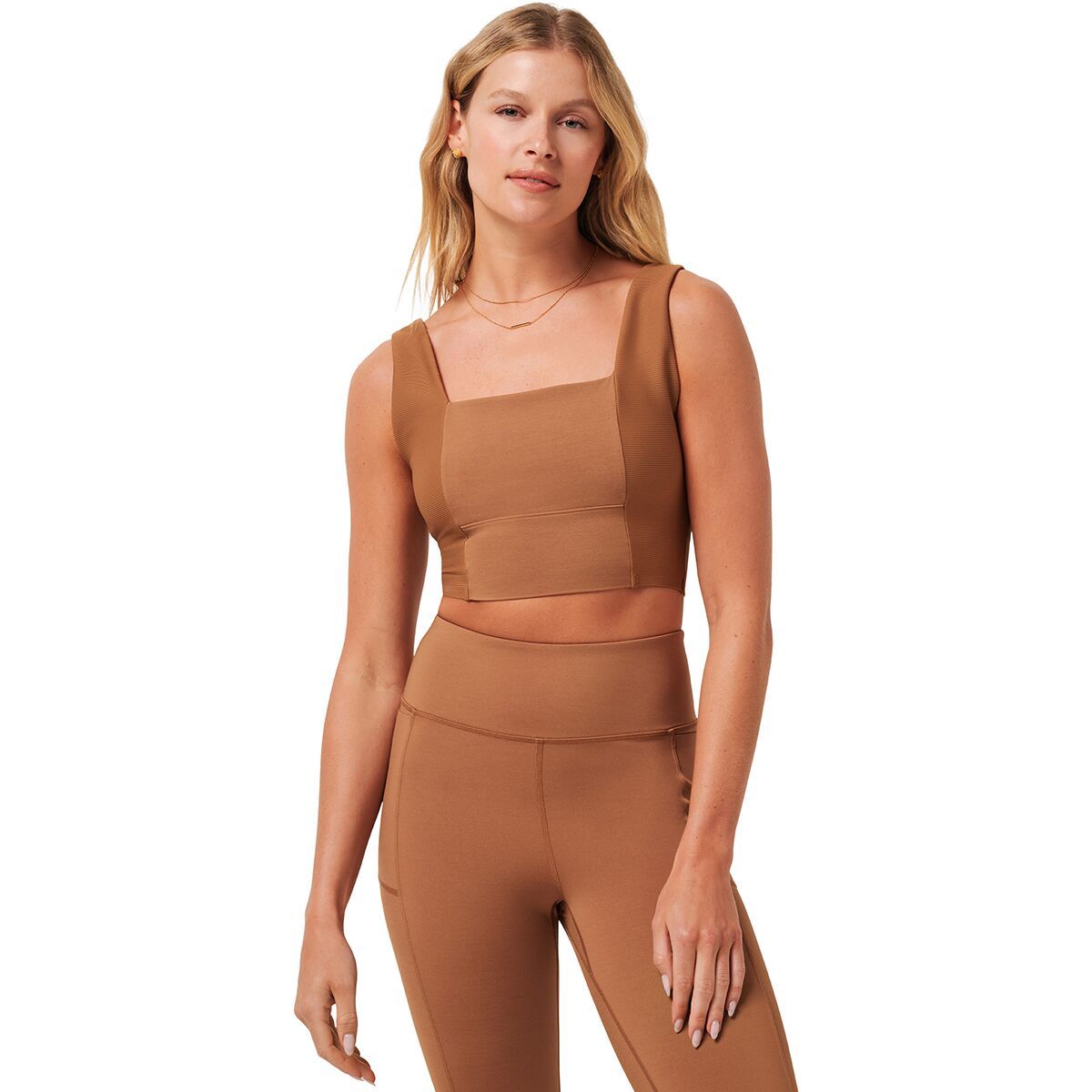 

Спортивный топ Moveknit Travismathew, цвет heather chestnut