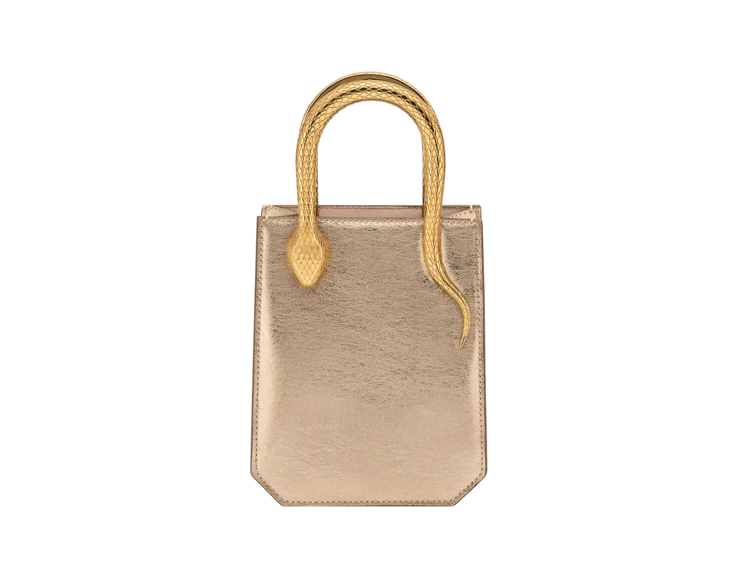 

Мини-Сумка Serpentine Bvlgari, золотой