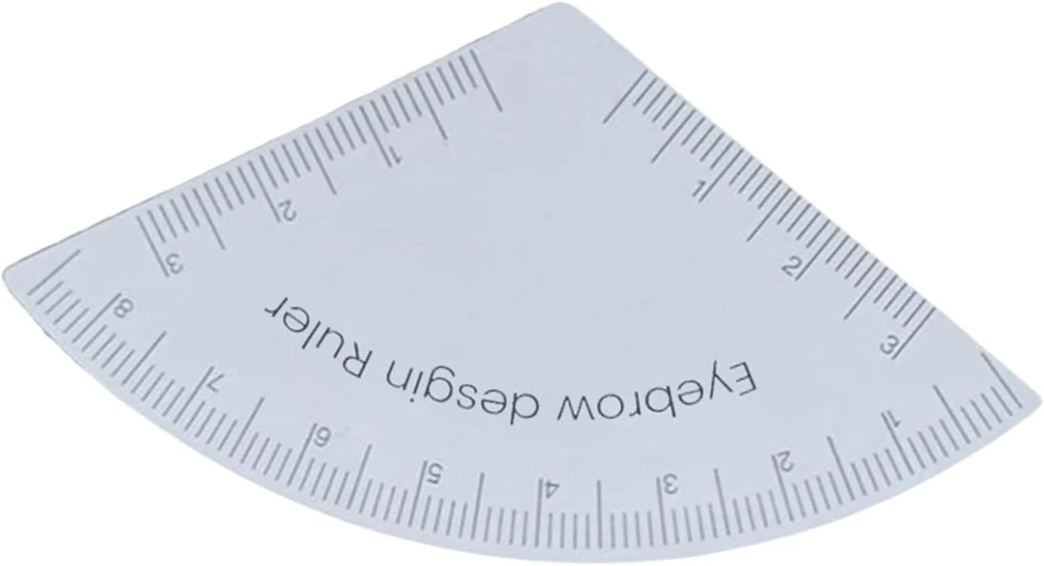 Трафарет для бровей, точная линейка, No brand, 1 шт, компактный