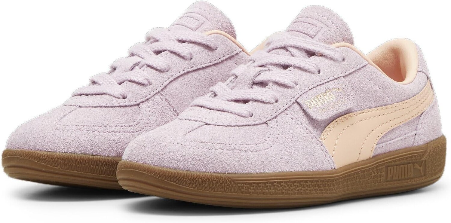 

Кроссовки PUMA Kids Palermo, цвет Grape Mist-Peach Fizz