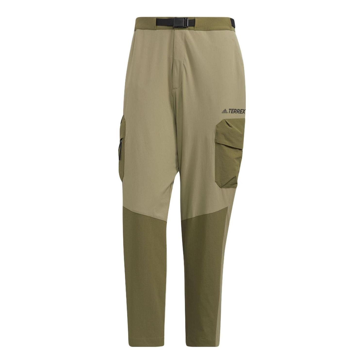 

Брюки adidas Terrex Voyager Woven 7/8 Trousers 'Oliver Green'