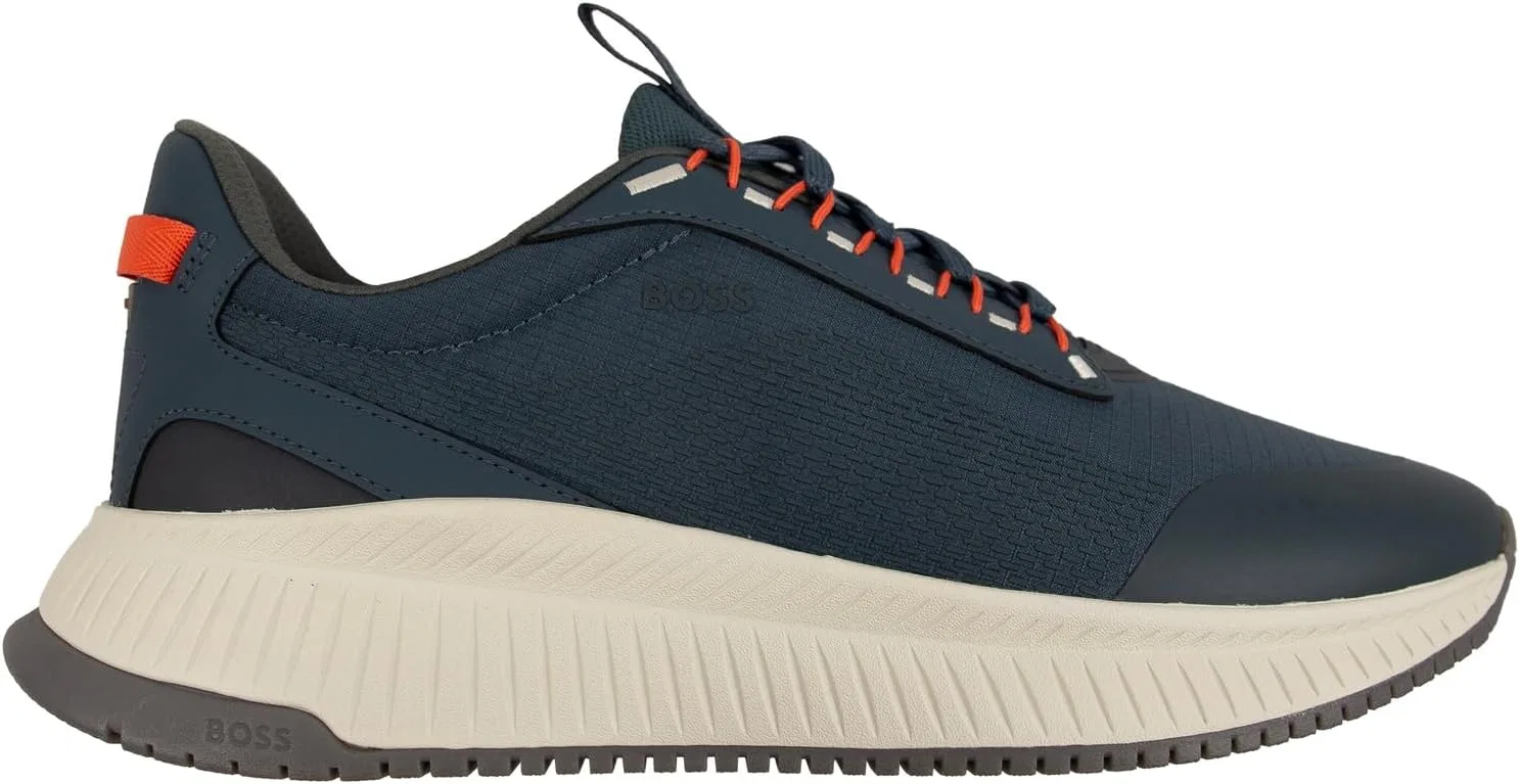 Мужские кроссовки BOSS TTNM EVO Runn TTNM EVO с ребристой подошвой Размер, Open Blue — фото 2