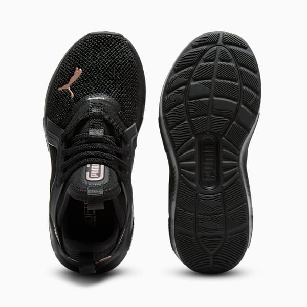 Маленькие дети не любят кроссовки Soft Enzo 5 Rose Gold Puma, черный — фото 4