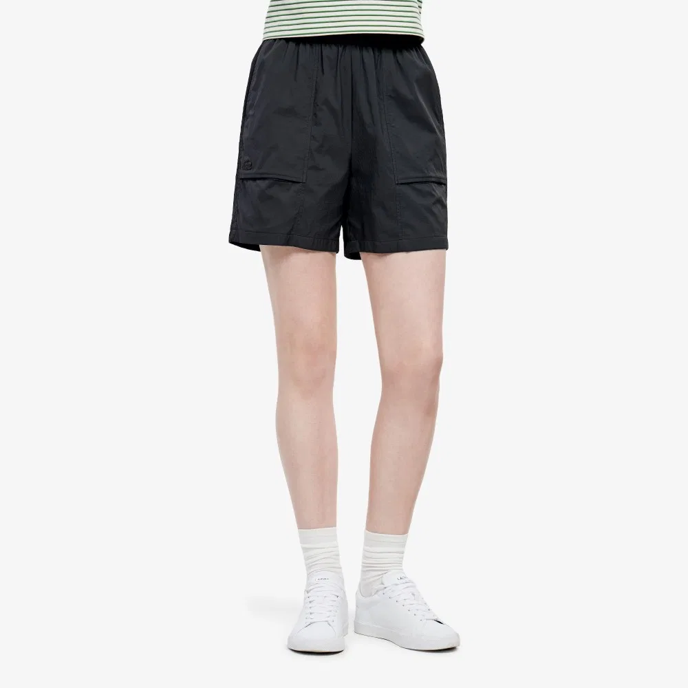 Комплект спортивный Lacoste, шорты и топ, черный — фото 2