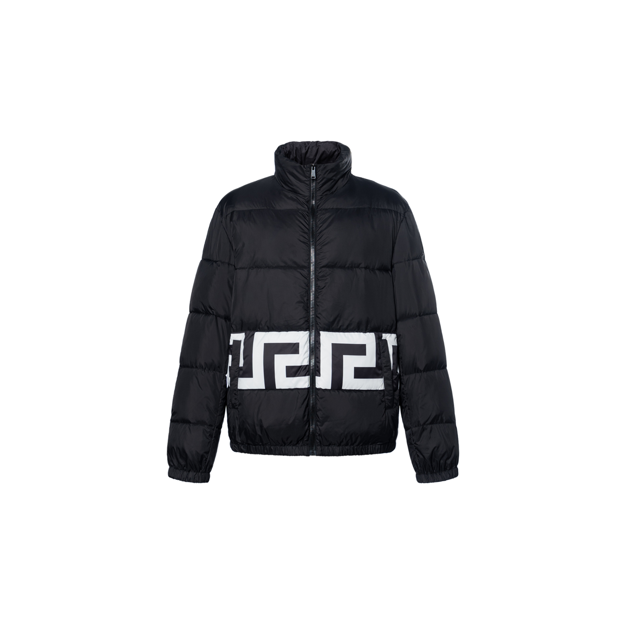 

VERSACE Пуховик мужской черный, Black