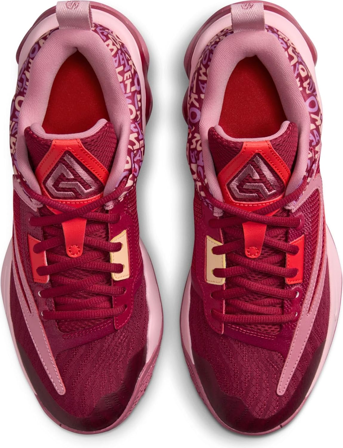 Мужские кроссовки Nike, три четверти высоты, красный — фото 4