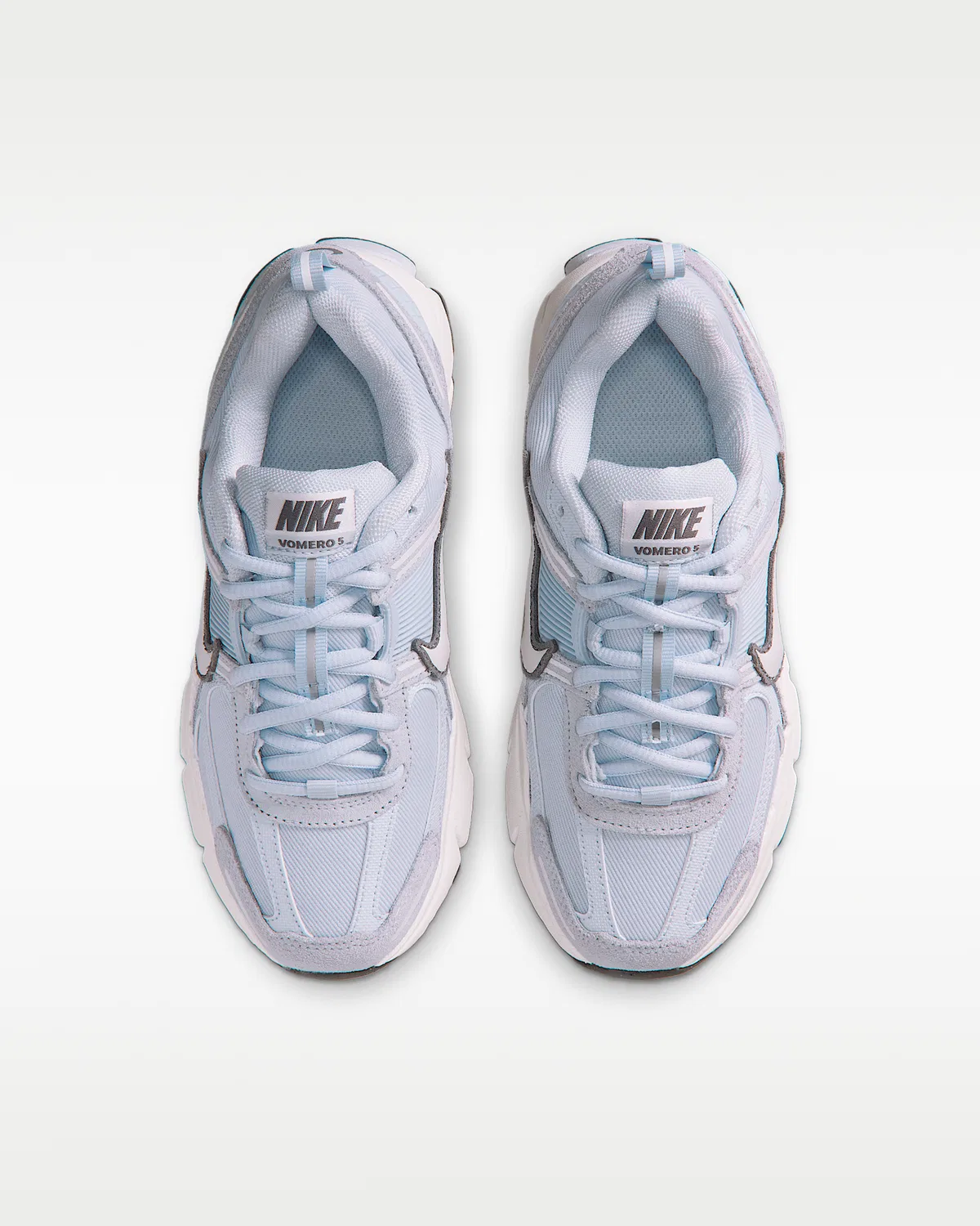 Кроссовки для старших детей Nike Vomero 5, Football Grey/Pencil Point/Summit White — фото 4