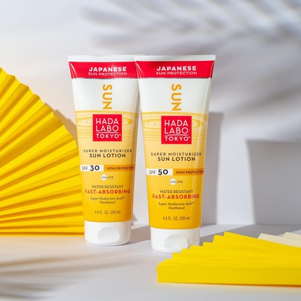 Солнцезащитный лосьон SUN 200ml 30 SPF UVA UVB for Body with Panthenol and Hyaluronic Acid — фото 3