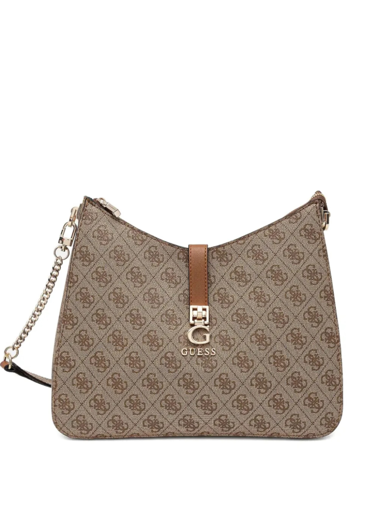 

GUESS USA сумка на плечо с логотипом, коричневый