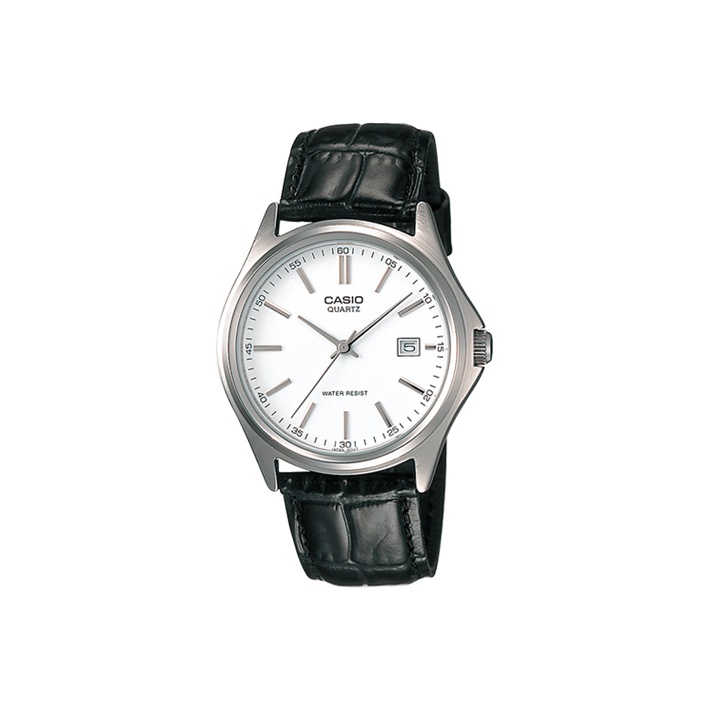 

CASIO Часы G Shock MTP 1183E 7A, White Dial Black Strap