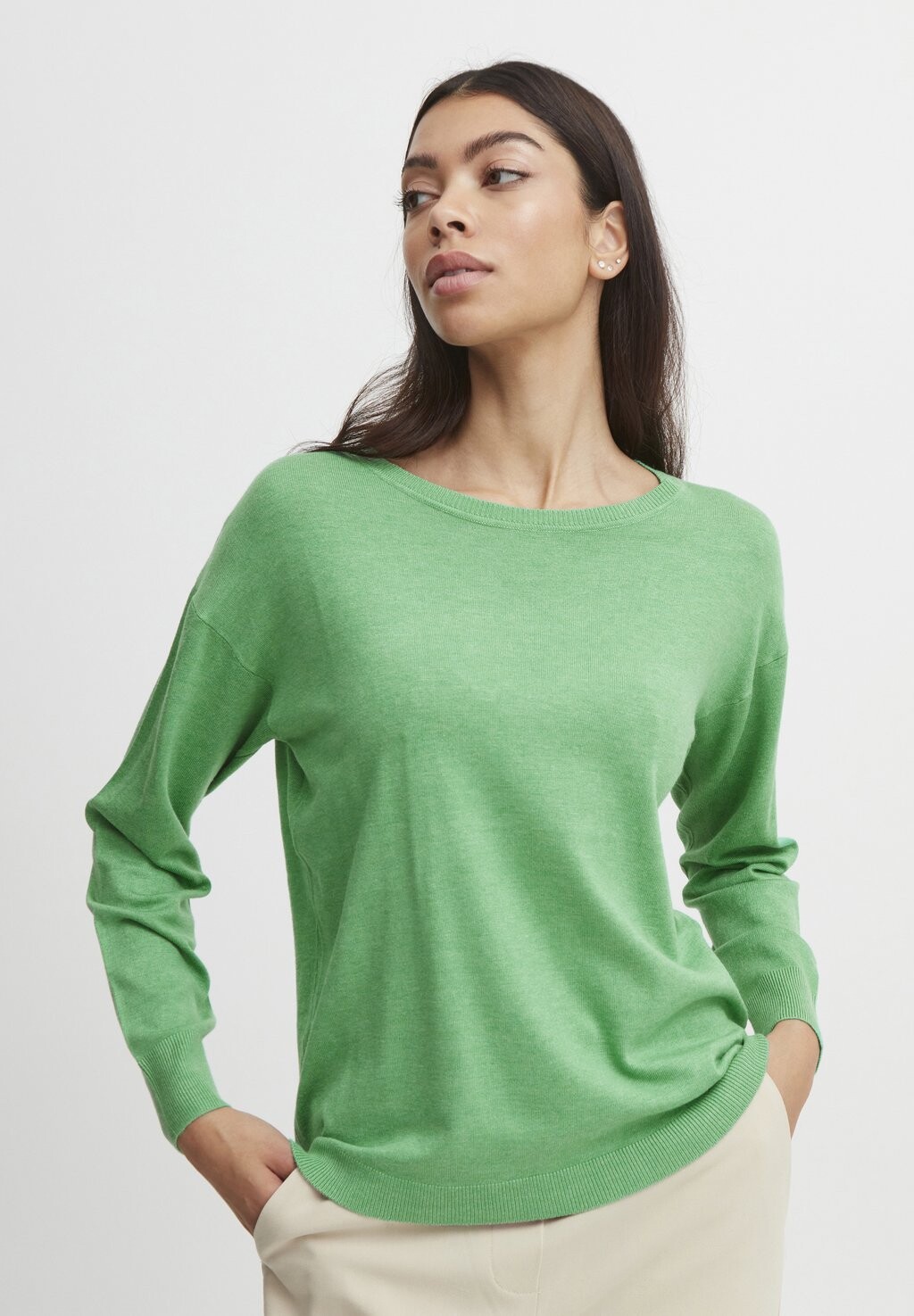 

Свитшот b.young ONECK, цвет ming green melange