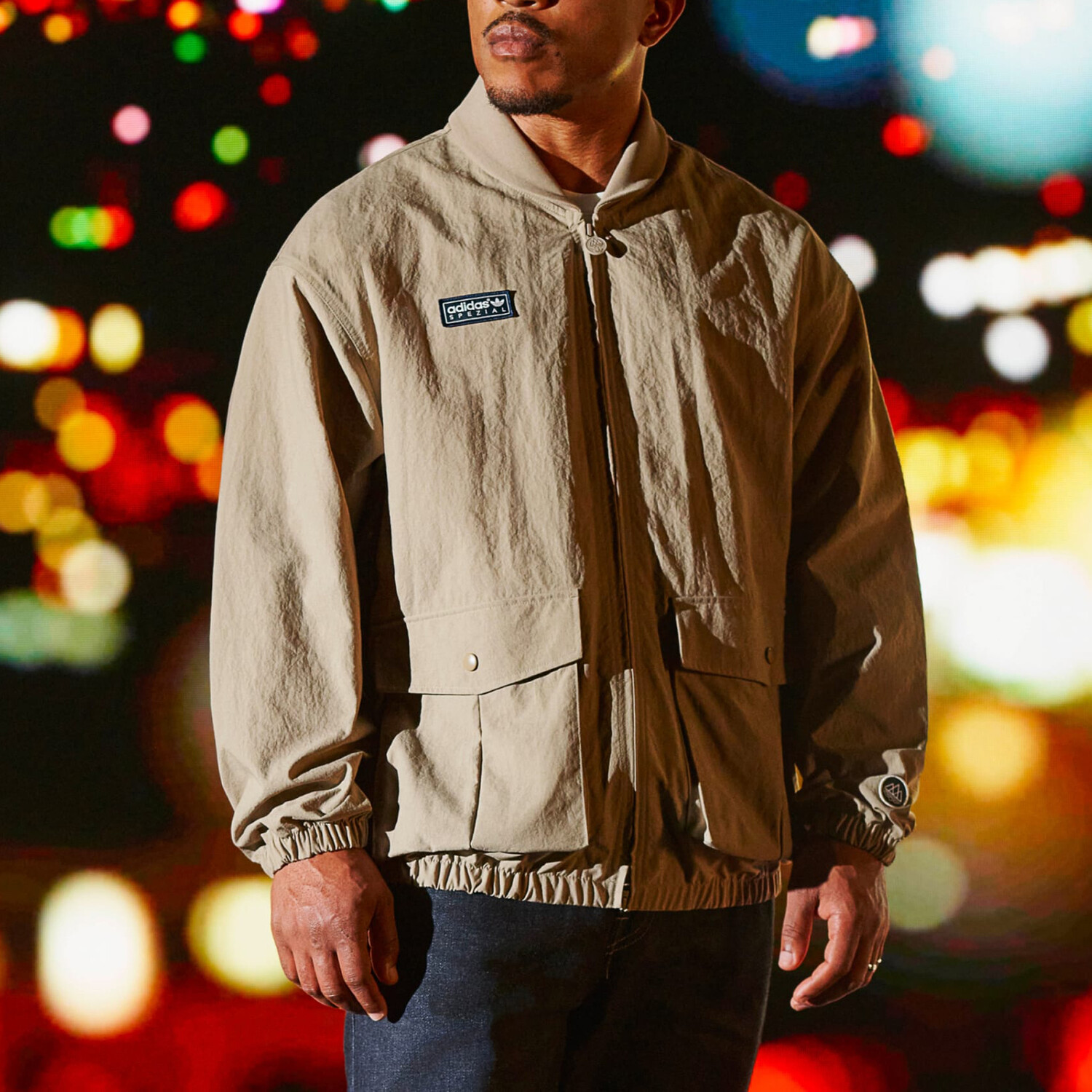 Легкая куртка Adidas Trentham Adidas Originals, коричневый — фото 2
