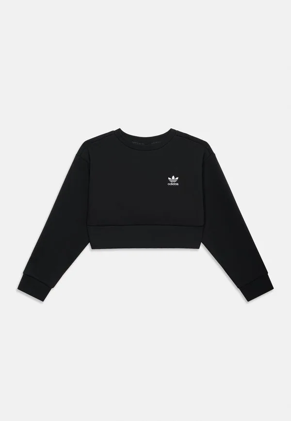 Универсальная толстовка унисекс boxy crew Adidas Originals, Black — фото 3