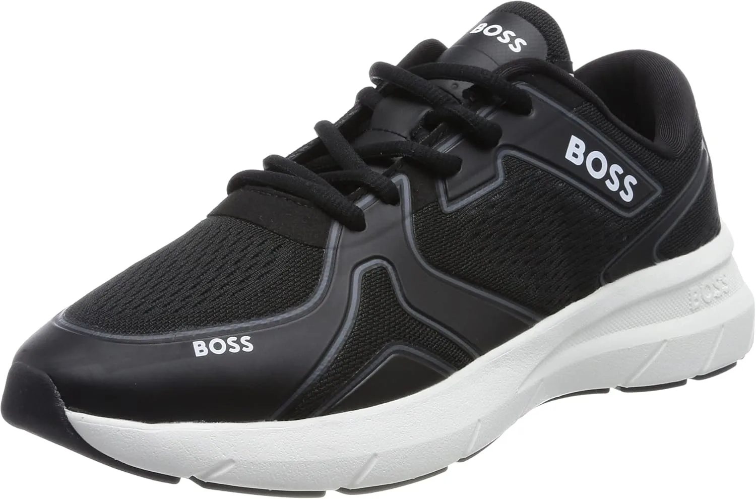 Мужские кроссовки BOSS Owen_Runn_empr, черные