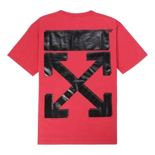 

Футболка x champion mens virgil abloh champion tee red Off-White, красный