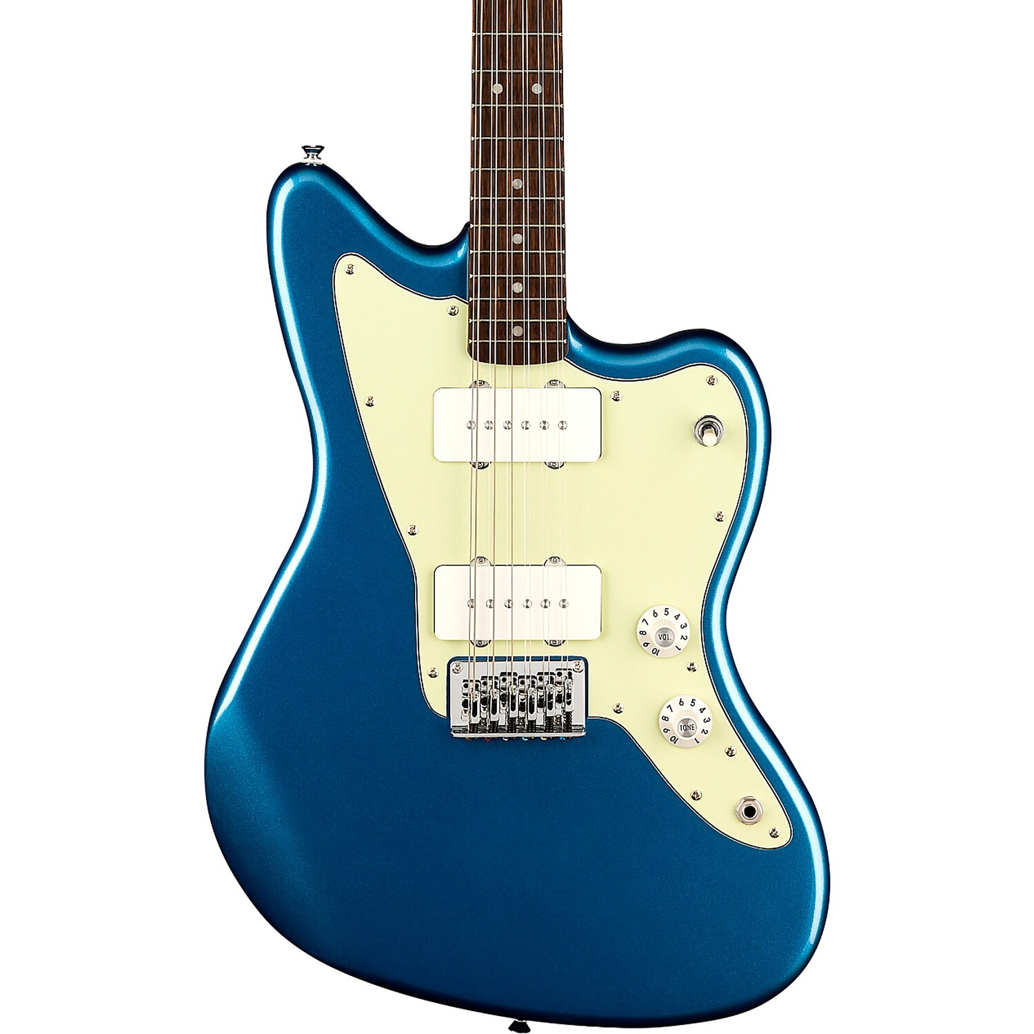

Squier Paranormal Jazzmaster XII Laurel Fingerboard 12-струнная электрогитара Lake Placid Blue
