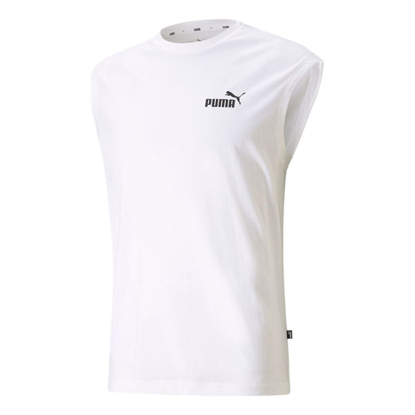 

Жилет essentials vest 'white' Puma, белый