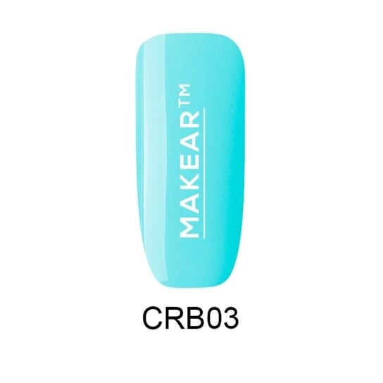 

Разноцветная резиновая основа CRB03 Makear Rubber Base Color Turquise —