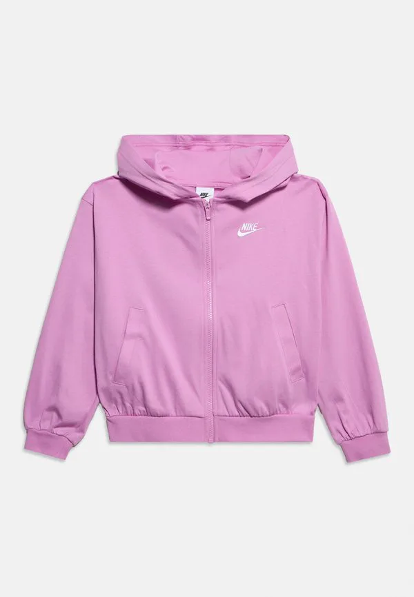 Толстовка на молнии Nike Sportswear, Magenta/White — фото 3