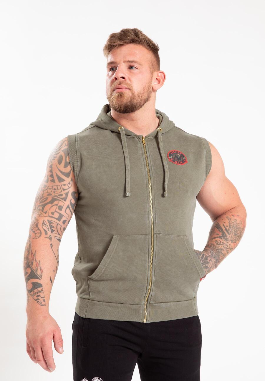 

GORILLA WEAR Толстовка без рукавов Silverdale - армейский зеленый