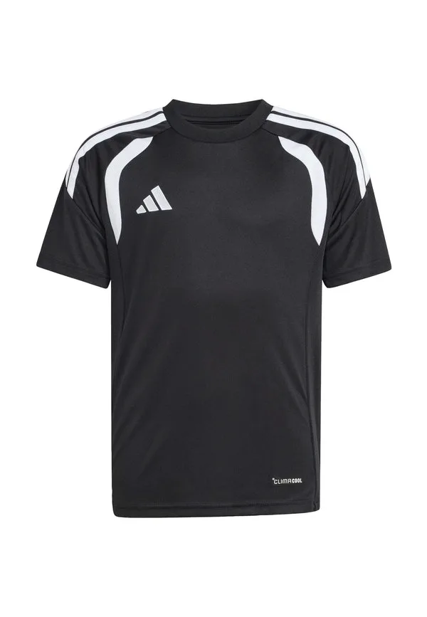 Спортивная футболка унисекс tiro league Adidas Performance, Black White — фото 4
