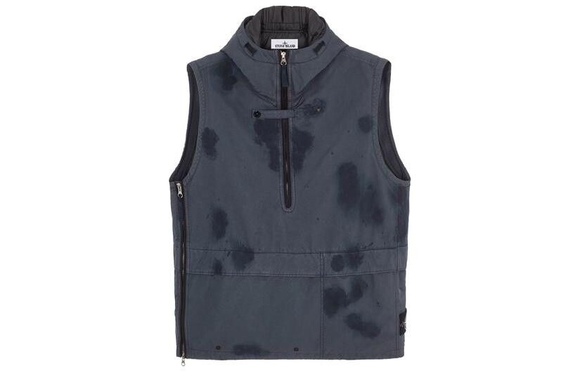 

СЕРИЯ РУЧНОЙ РАСКРАСКИ Жилет мужской свинцово-серый Stone Island, серый