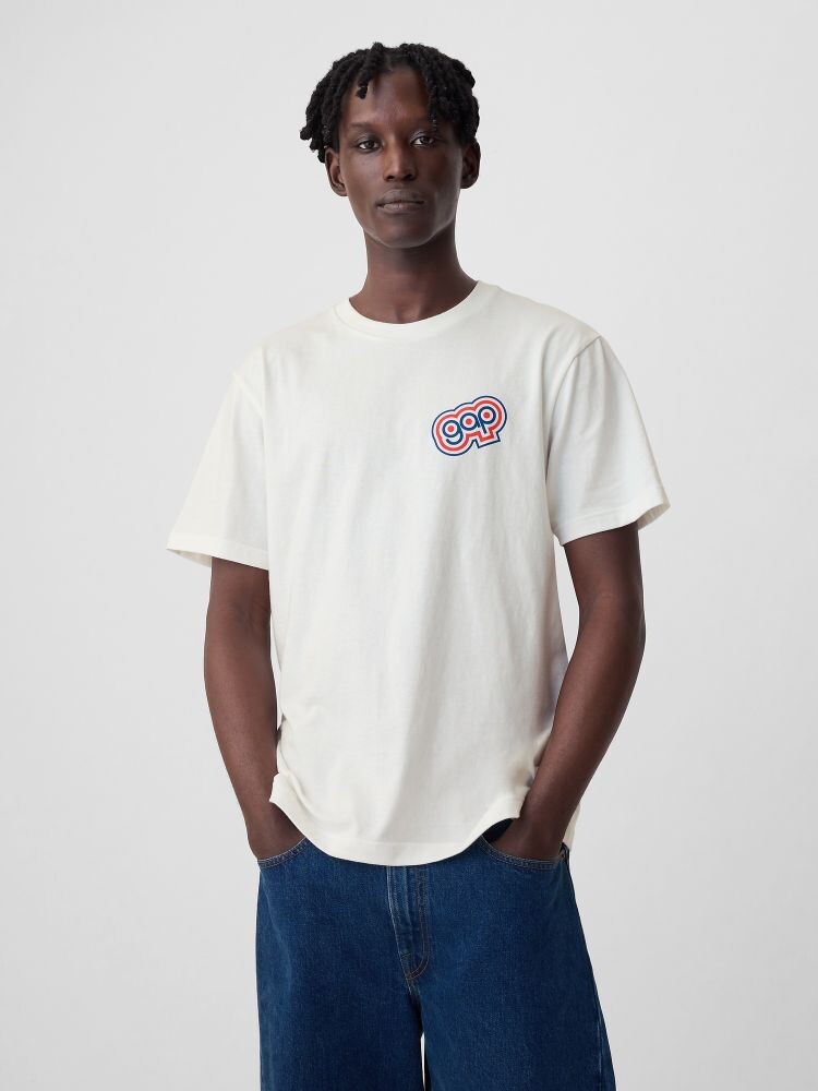 

Футболка с логотипом Gap, белый